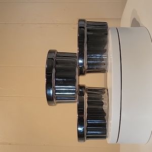 Hotel Metallic Smokey Silver Ramekins